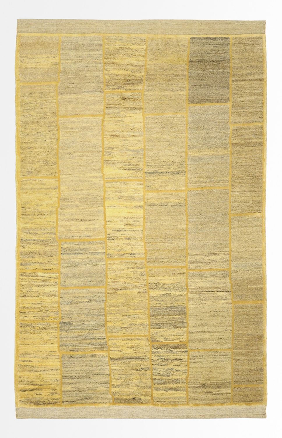 Gabbeh Tæppe - Loribaft Persisk - 158 x 107 cm - beige