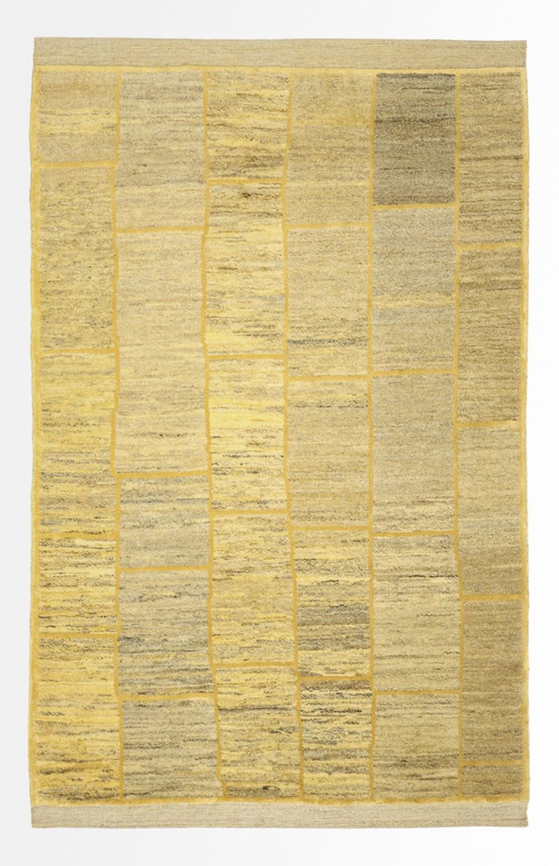 Gabbeh Tæppe - Loribaft Persisk - 158 x 107 cm - beige