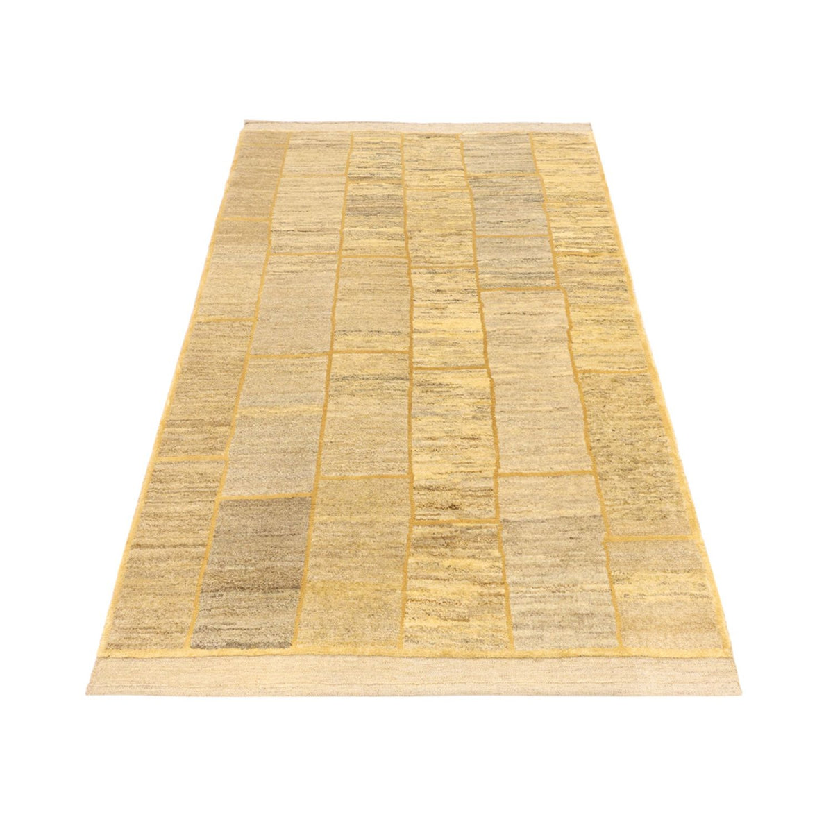 Gabbeh Tæppe - Loribaft Persisk - 158 x 107 cm - beige