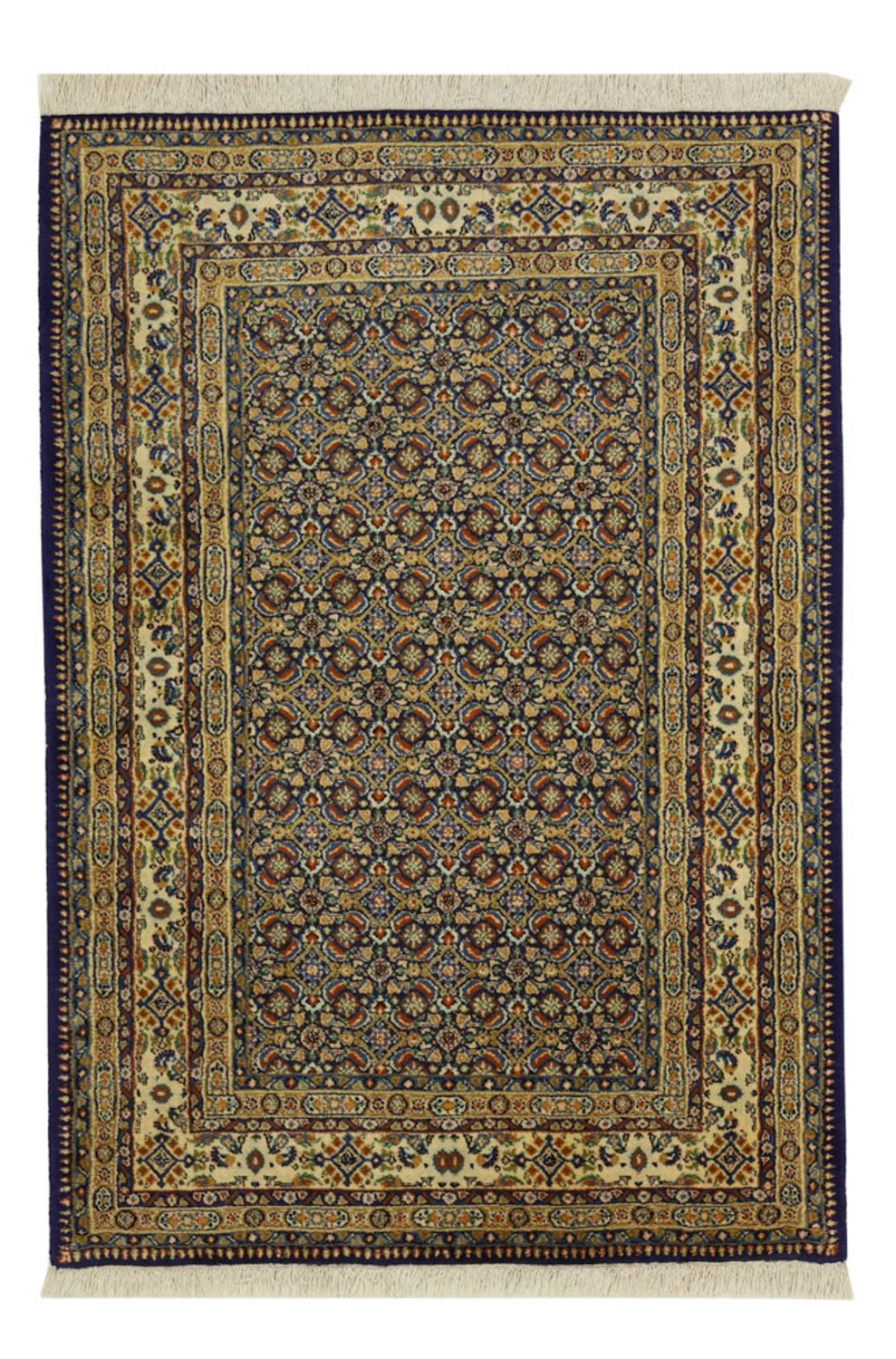 Persisk tæppe - Classic - 146 x 99 cm - mørkegrøn