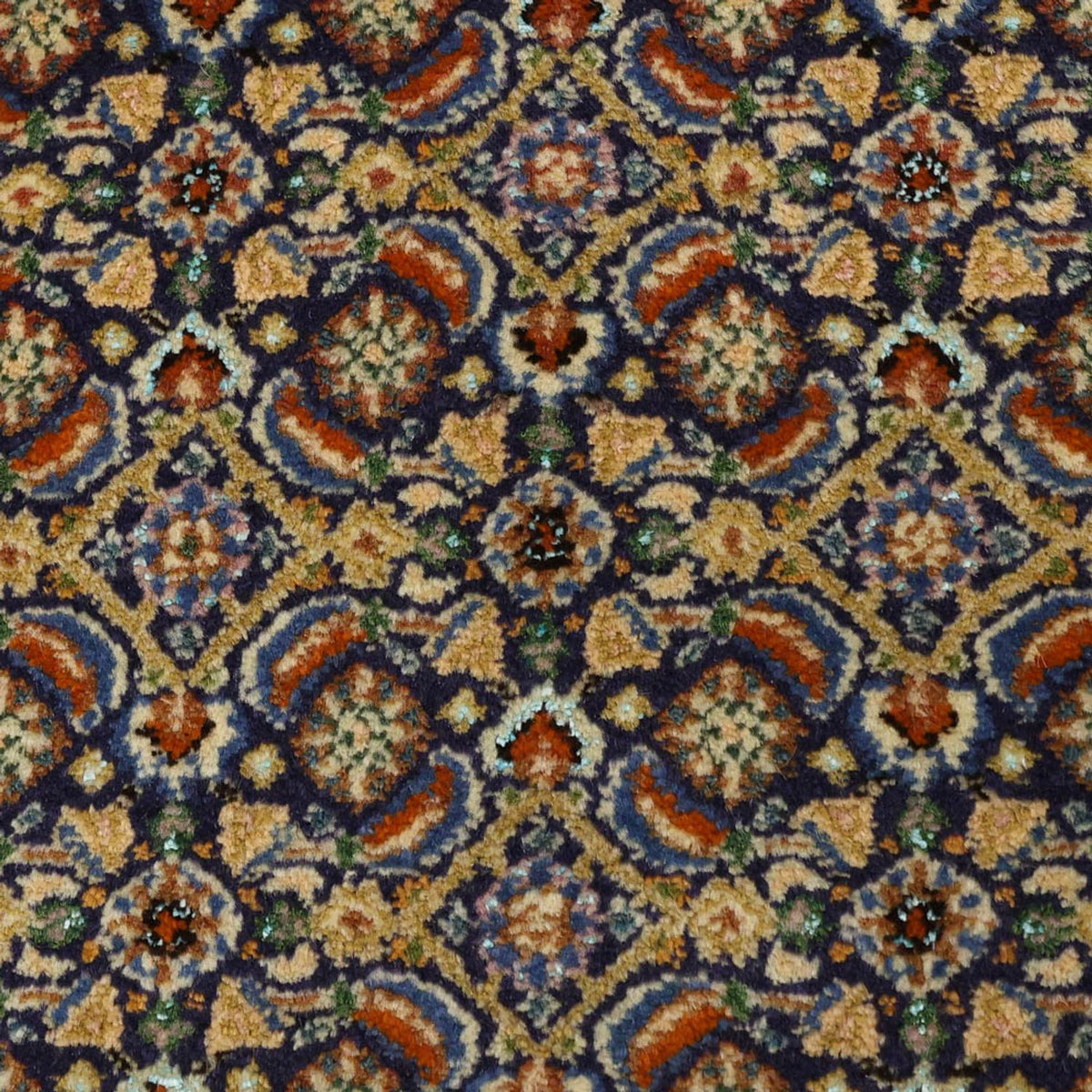 Persisk tæppe - Classic - 146 x 99 cm - mørkegrøn