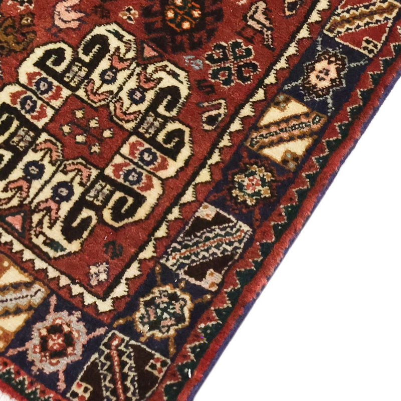 Persisk tæppe - Nomadisk - 156 x 106 cm - flerfarvet