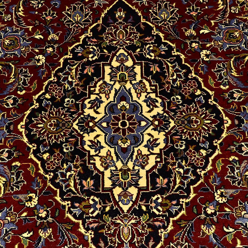 Persisk tæppe - Keshan - 222 x 144 cm - rød