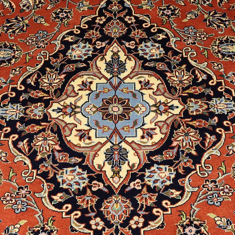 Persisk tæppe - Keshan - 352 x 244 cm - rød