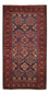 Baluch-tæppe - 192 x 105 cm - mørkerød