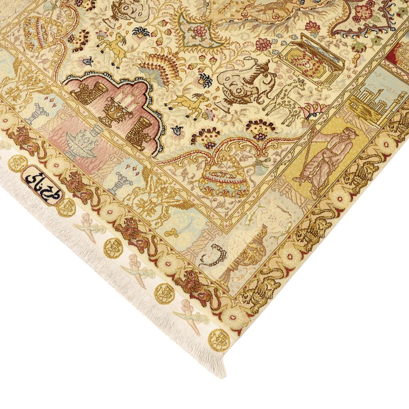 Persisk tæppe - Tabriz - Royal - Royal - 160 x 102 cm - sand