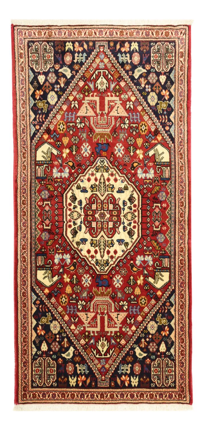 Gabbeh-tæppe - Kashkuli Persisk - 153 x 70 cm - rød