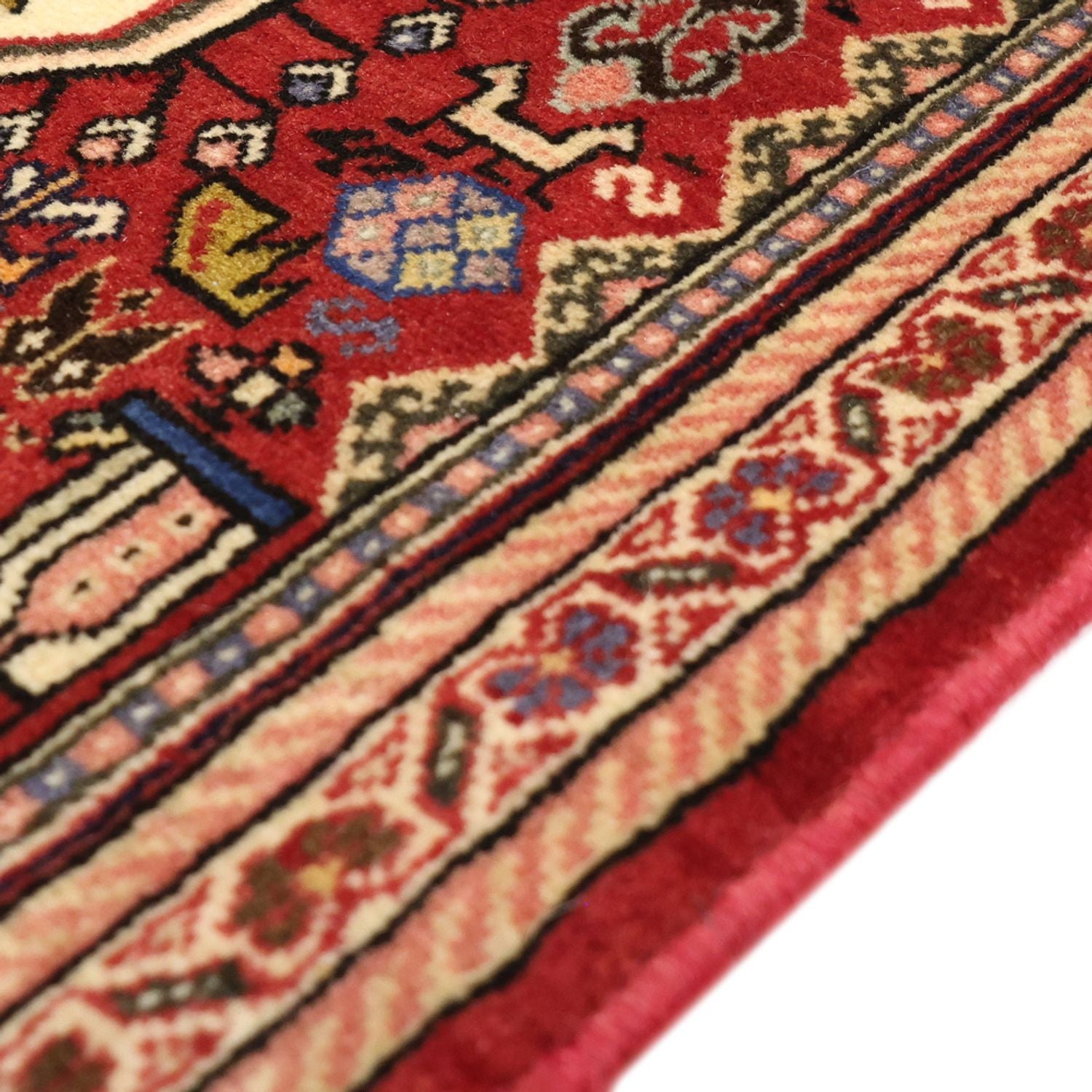 Gabbeh-tæppe - Kashkuli Persisk - 153 x 70 cm - rød