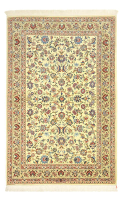Persisk tæppe - Isfahan - Premium - 153 x 100 cm - beige