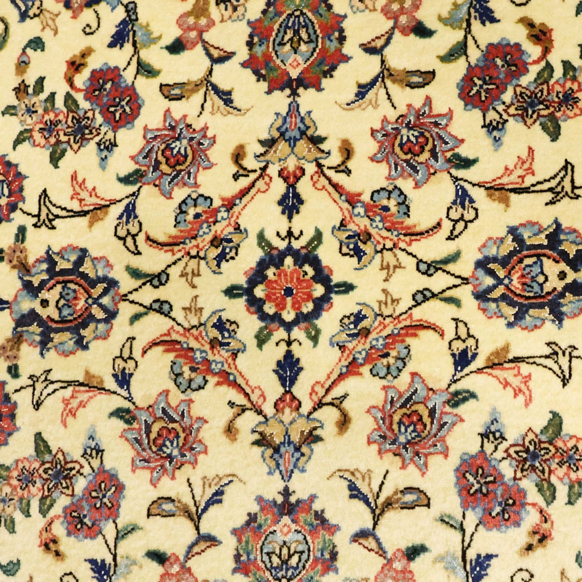 Persisk tæppe - Isfahan - Premium - 153 x 100 cm - beige