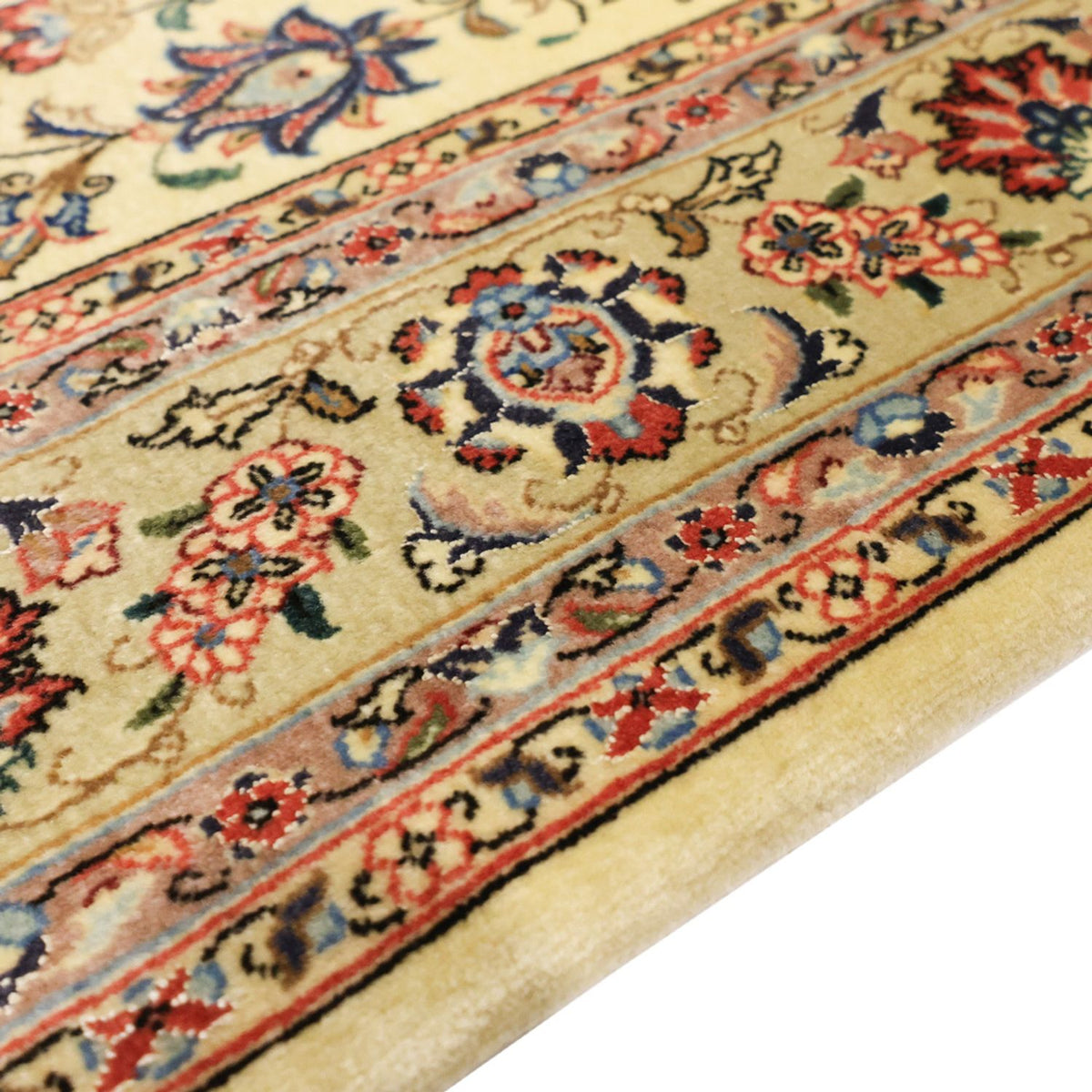 Persisk tæppe - Isfahan - Premium - 153 x 100 cm - beige