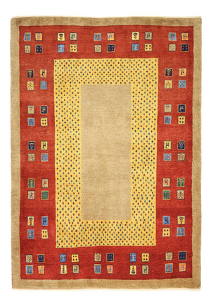 Gabbeh Tæppe - Loribaft Persisk - 158 x 108 cm - flerfarvet