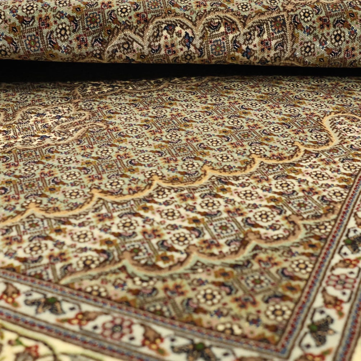 Persisk tæppe - Tabriz - Royal - 150 x 101 cm - sand