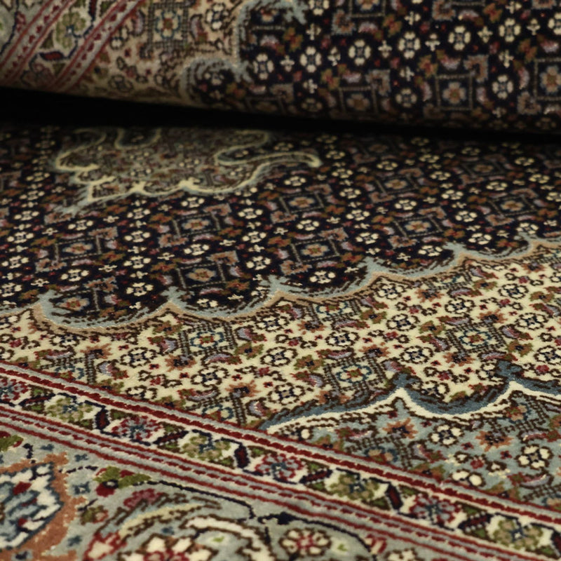Persisk tæppe - Tabriz - Royal - 147 x 100 cm - mørk beige