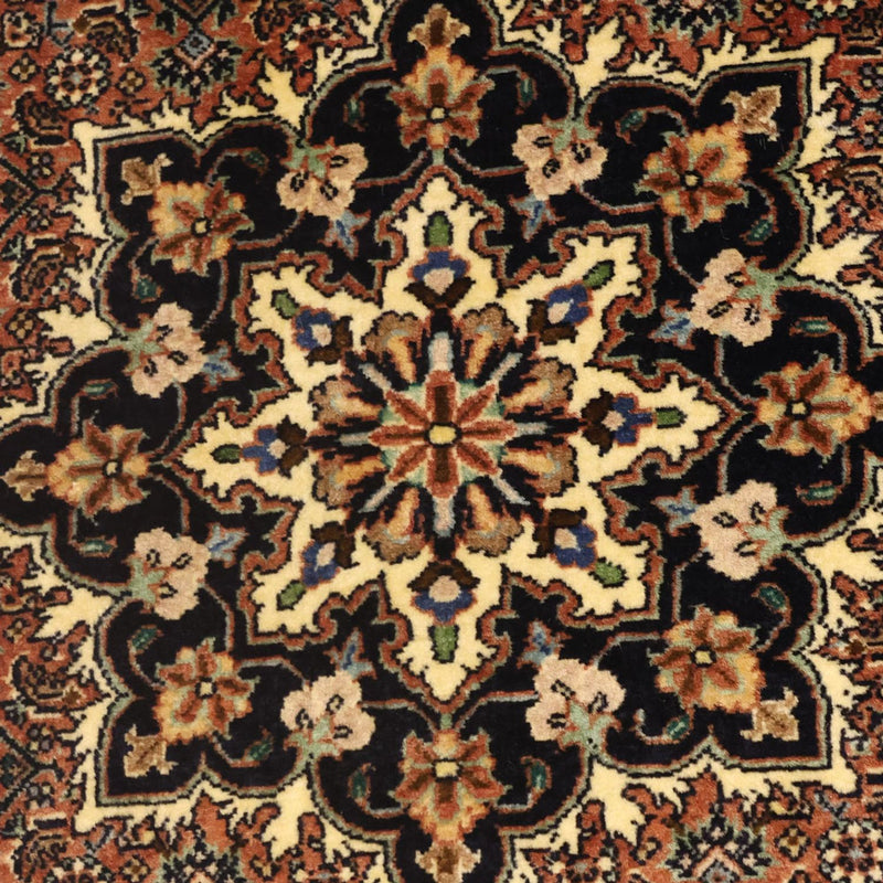 Persisk tæppe - Bijar - 133 x 73 cm - mørk beige