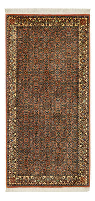 Persisk tæppe - Bijar - 144 x 71 cm - mørk beige