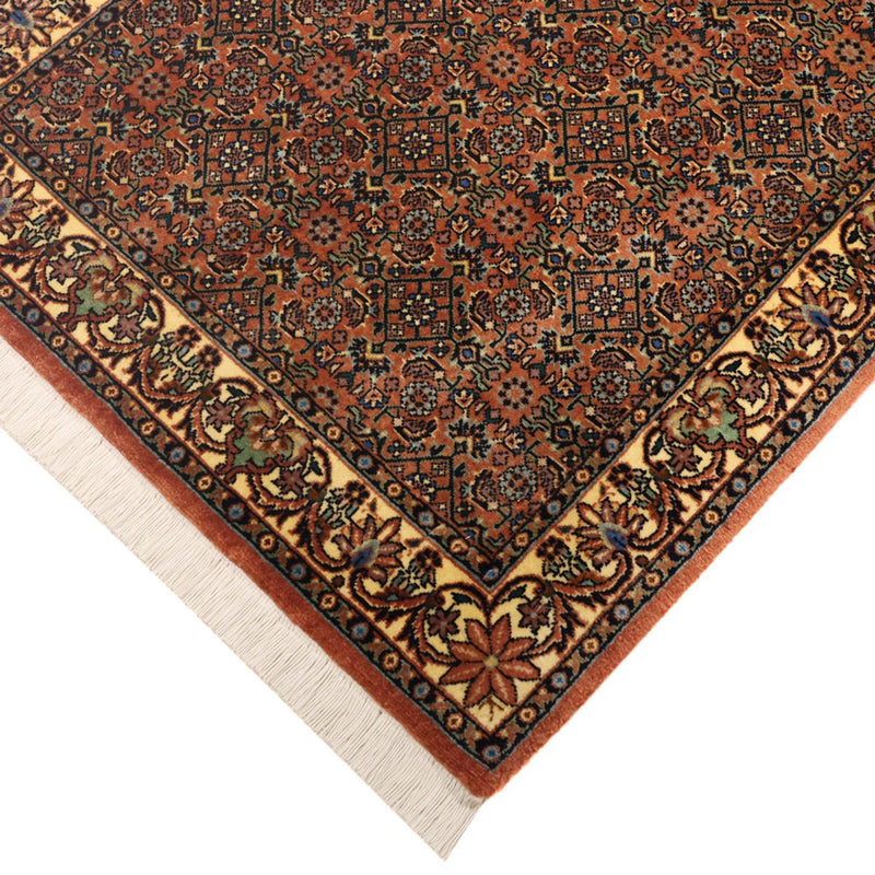 Persisk tæppe - Bijar - 144 x 71 cm - mørk beige