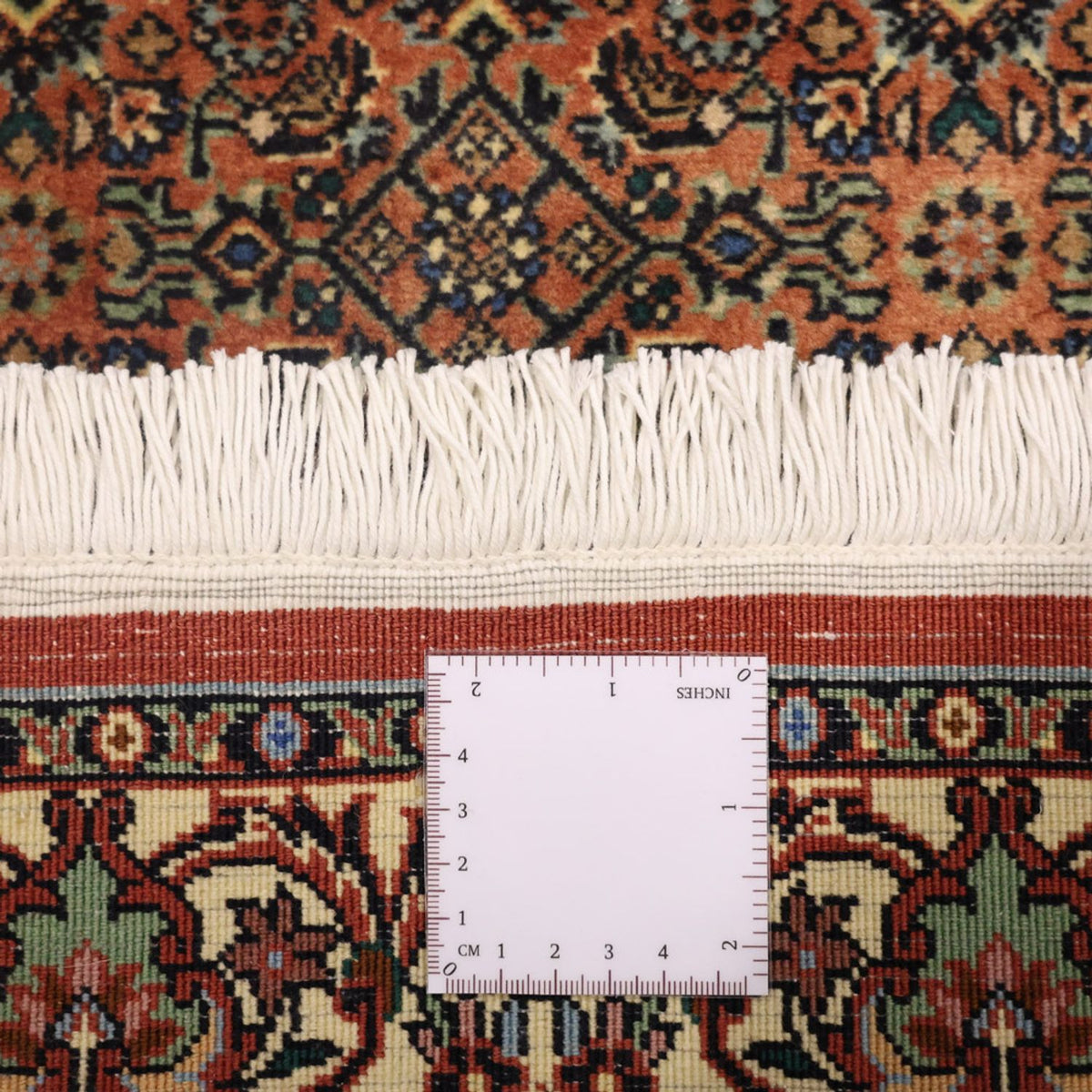 Persisk tæppe - Bijar - 144 x 71 cm - mørk beige