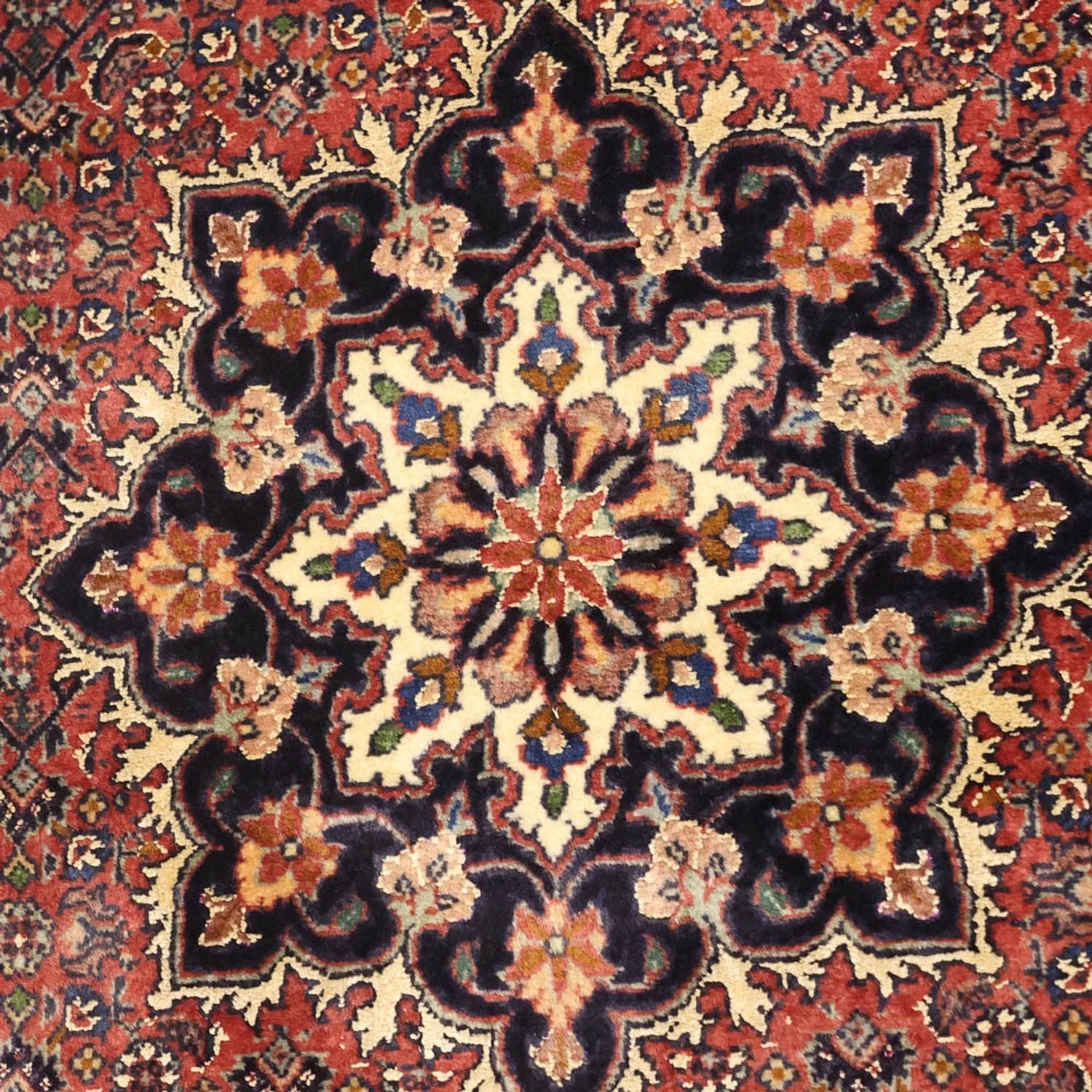 Persisk tæppe - Bijar - 159 x 91 cm - rust