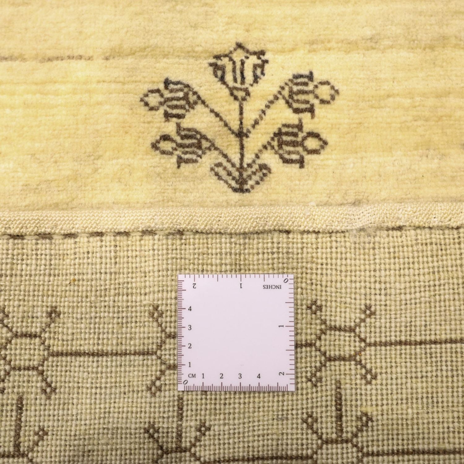 Gabbeh-tæppe - Kashkuli Persisk - 150 x 101 cm - beige