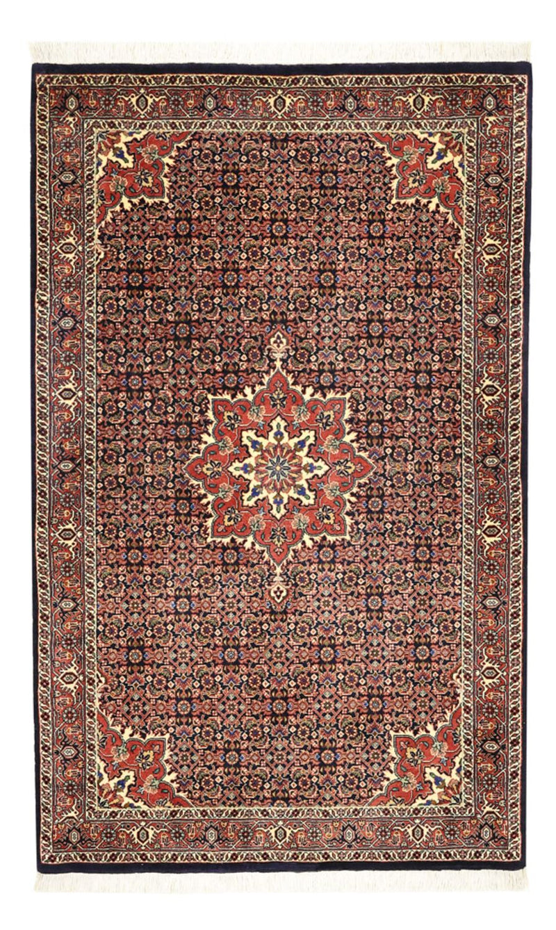 Persisk tæppe - Bijar - 146 x 90 cm - mørk beige
