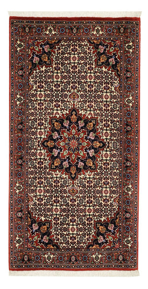 Persisk tæppe - Bijar - 137 x 72 cm - mørk beige