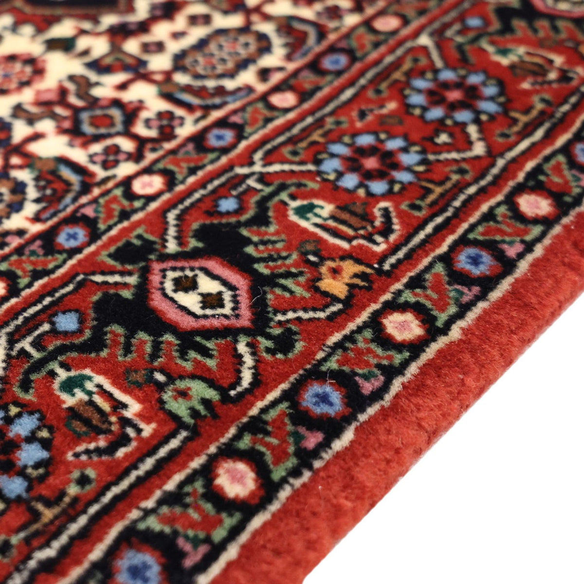 Persisk tæppe - Bijar - 137 x 72 cm - mørk beige