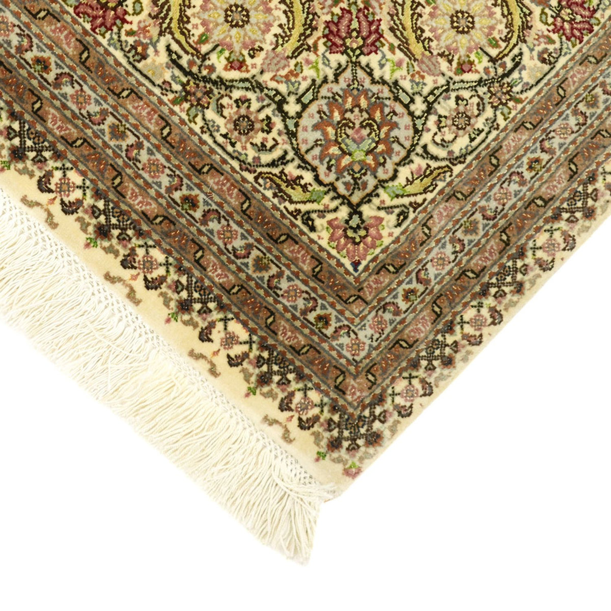 Persisk tæppe - Tabriz - 300 x 201 cm - lys beige