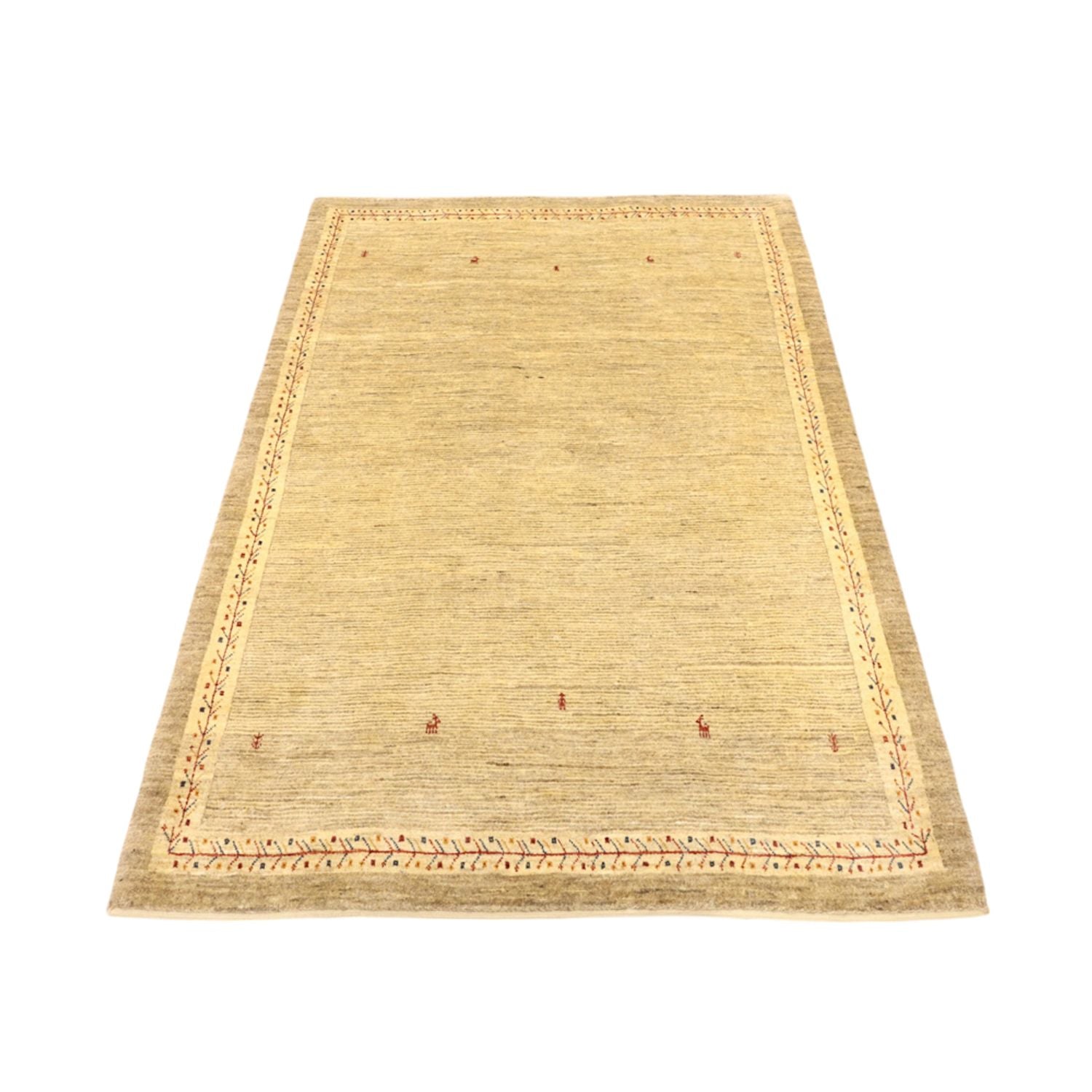 Gabbeh-tæppe - Kashkuli Persisk - 158 x 112 cm - beige