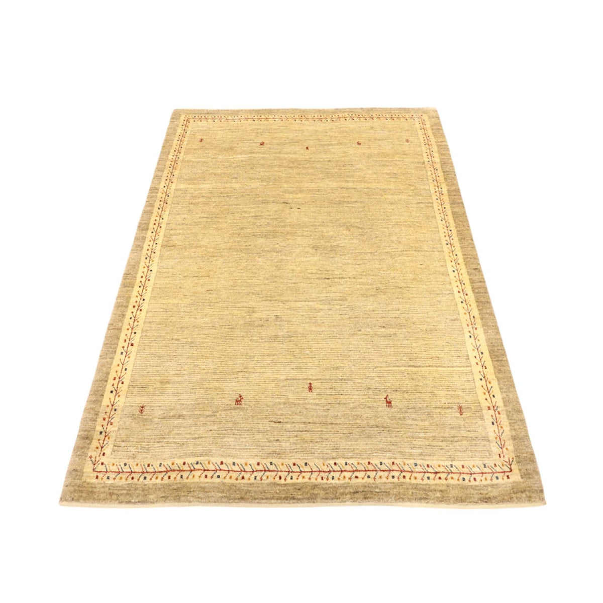 Gabbeh-tæppe - Kashkuli Persisk - 158 x 112 cm - beige