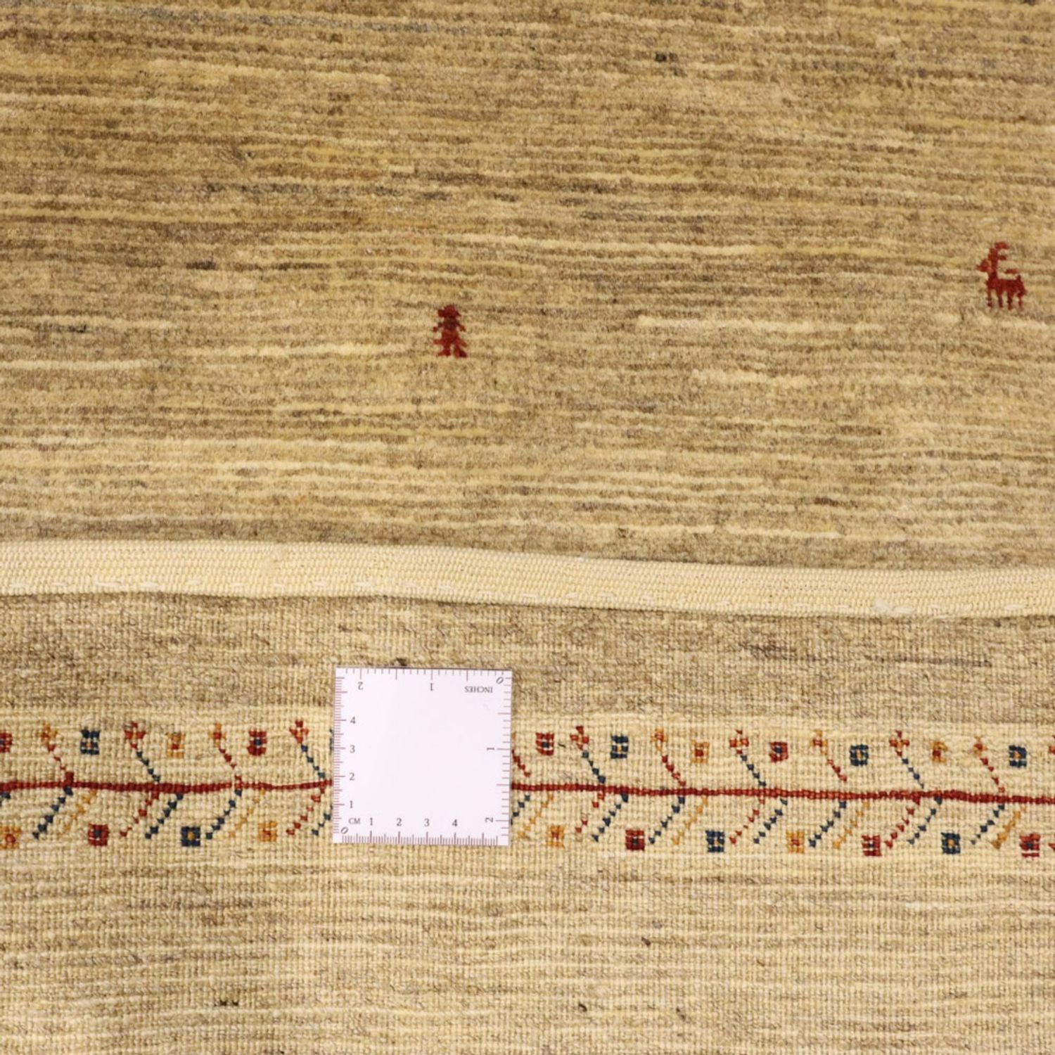 Gabbeh-tæppe - Kashkuli Persisk - 158 x 112 cm - beige