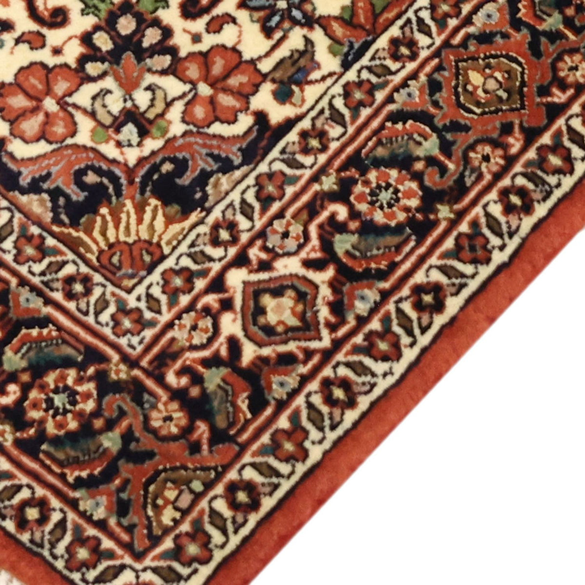 Persisk tæppe - Bijar - 141 x 89 cm - mørk beige