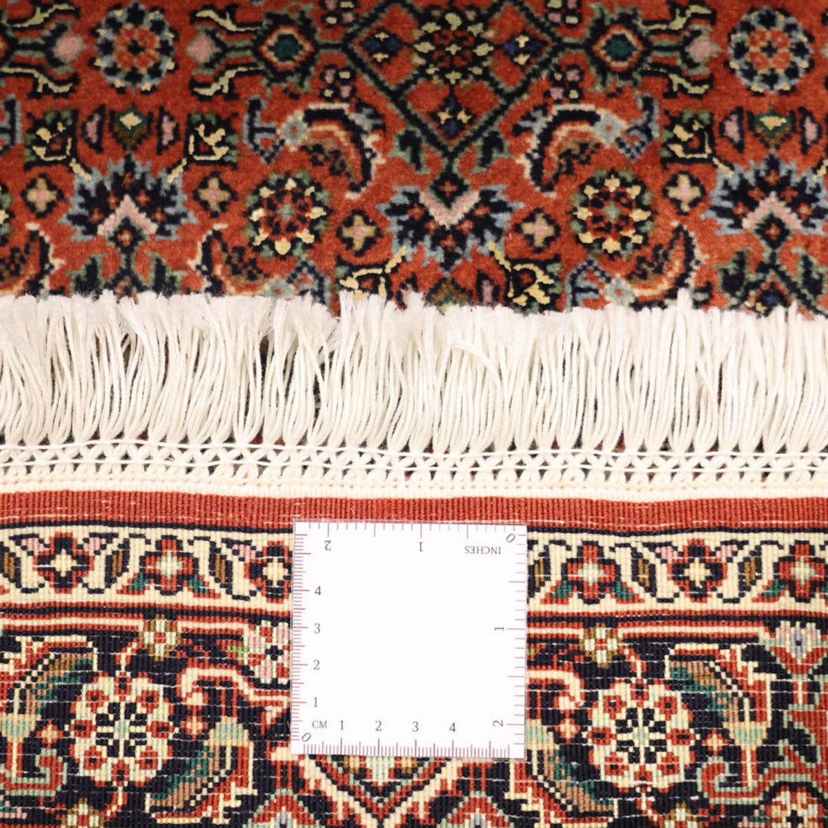 Persisk tæppe - Bijar - 141 x 89 cm - mørk beige