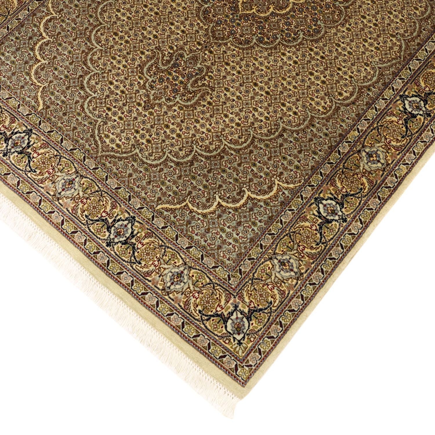 Persisk tæppe - Tabriz - 148 x 102 cm - sand