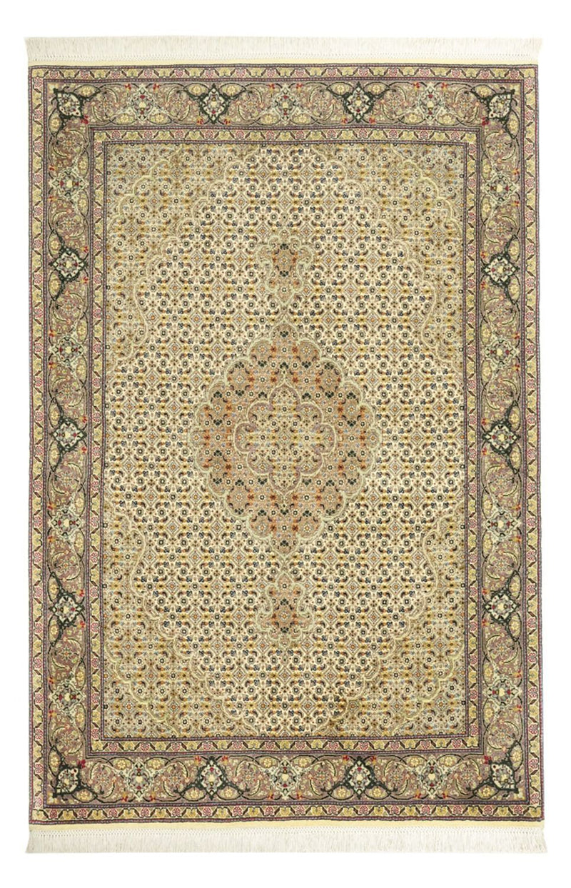 Persisk tæppe - Tabriz - Royal - 152 x 101 cm - olivengrøn