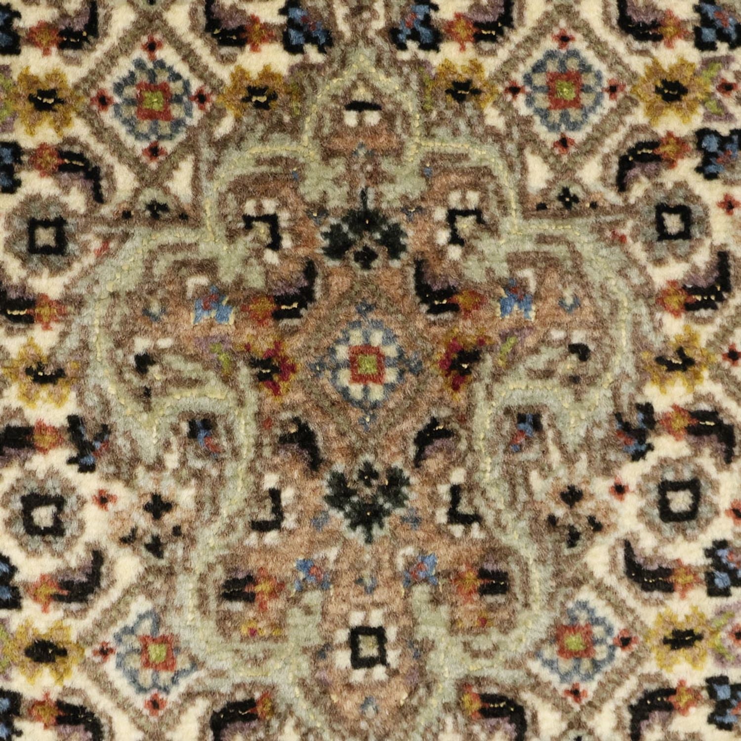 Persisk tæppe - Tabriz - Royal - 152 x 101 cm - olivengrøn