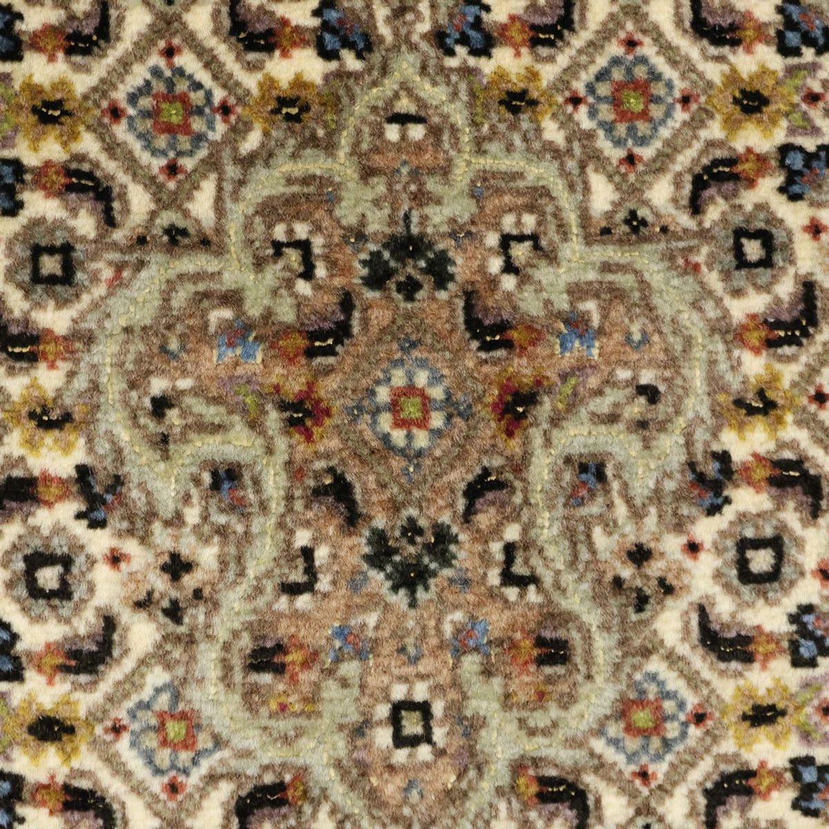 Persisk tæppe - Tabriz - Royal - 152 x 101 cm - olivengrøn