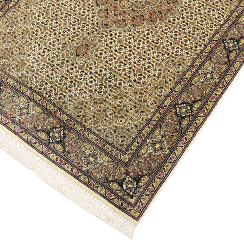 Persisk tæppe - Tabriz - Royal - 152 x 101 cm - olivengrøn