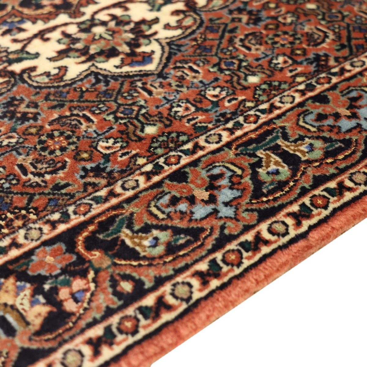 Persisk tæppe - Bijar - 144 x 70 cm - mørk beige