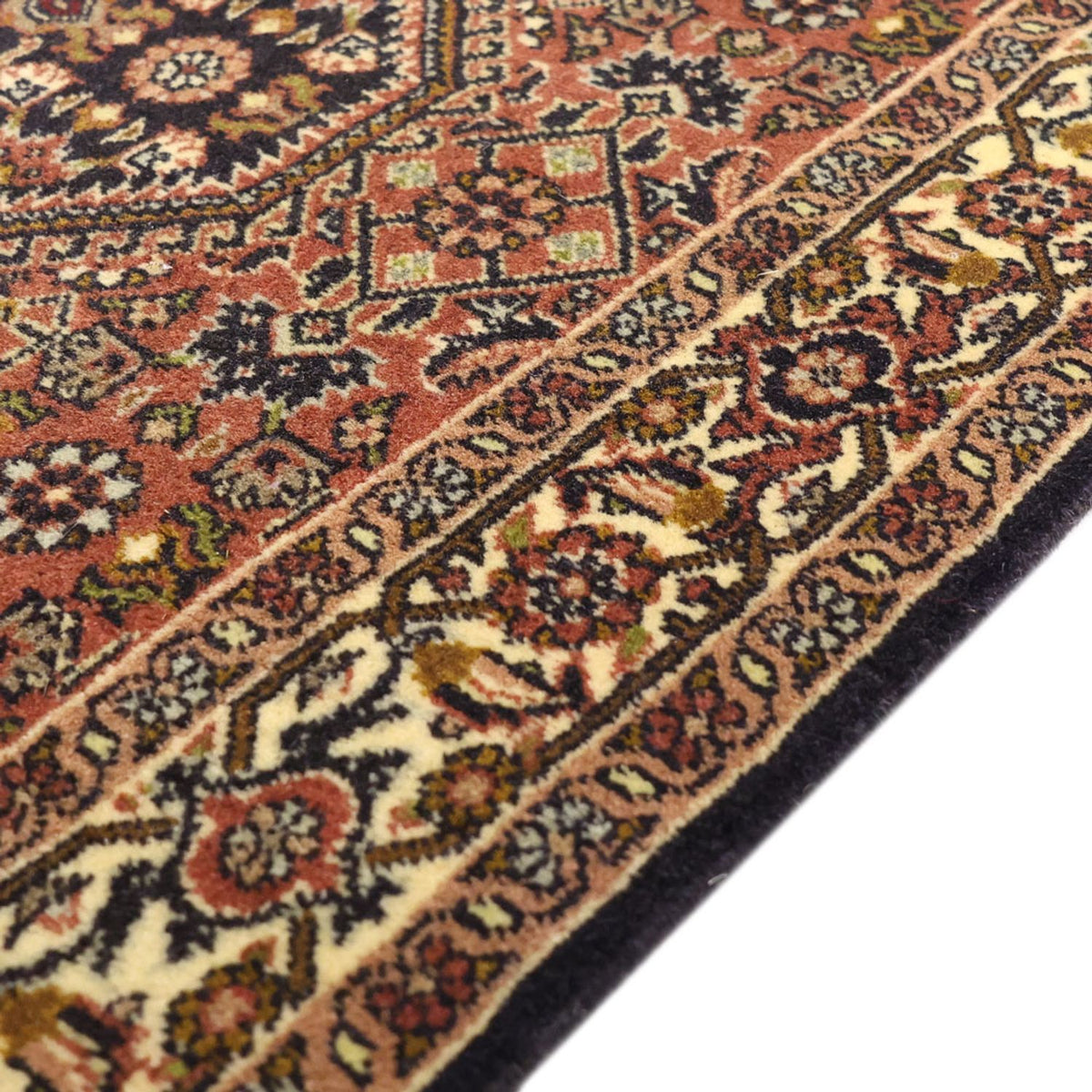 Løber Persisk tæppe - Bijar - 297 x 82 cm - terrakotta