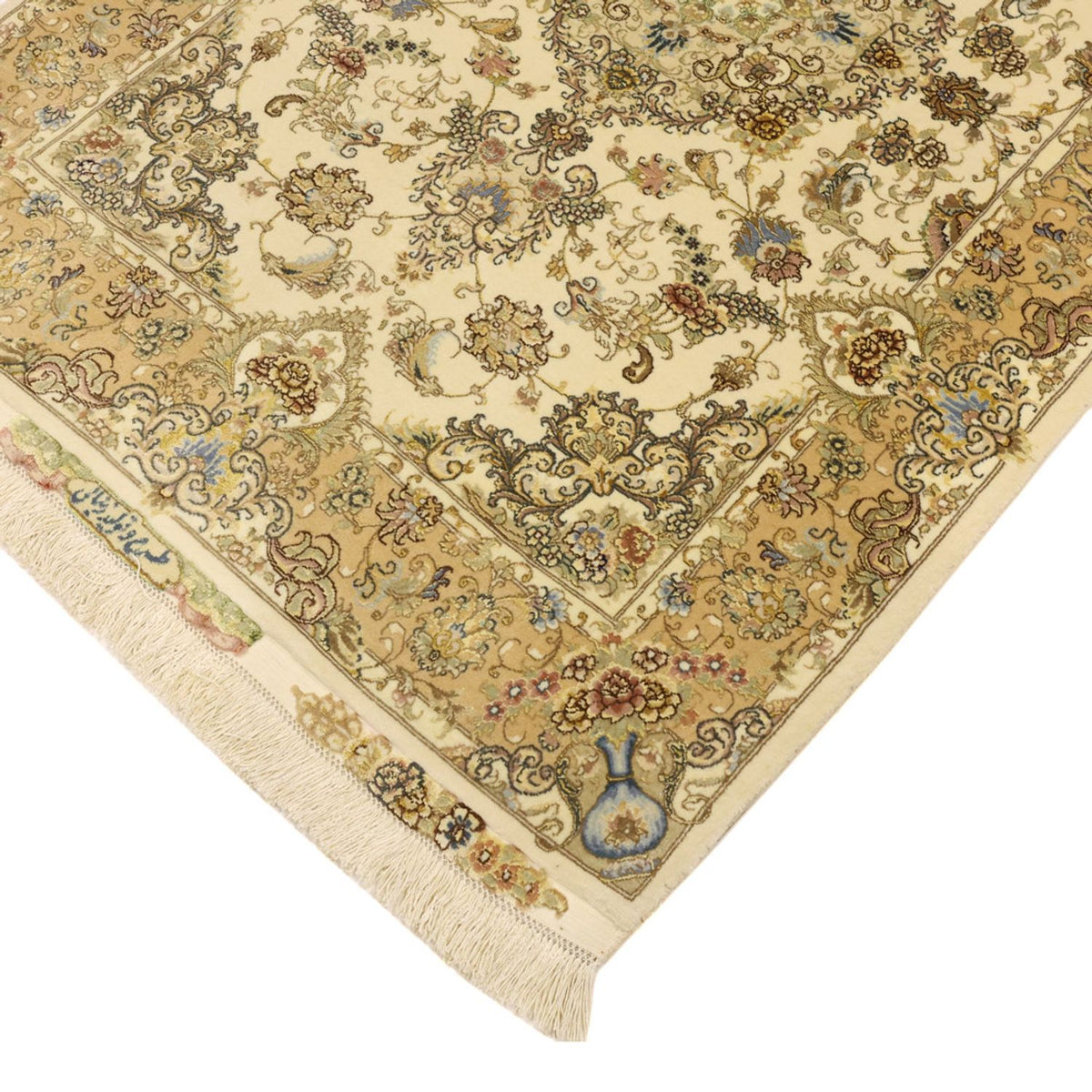Persisk tæppe - Tabriz - Royal - 160 x 99 cm - beige