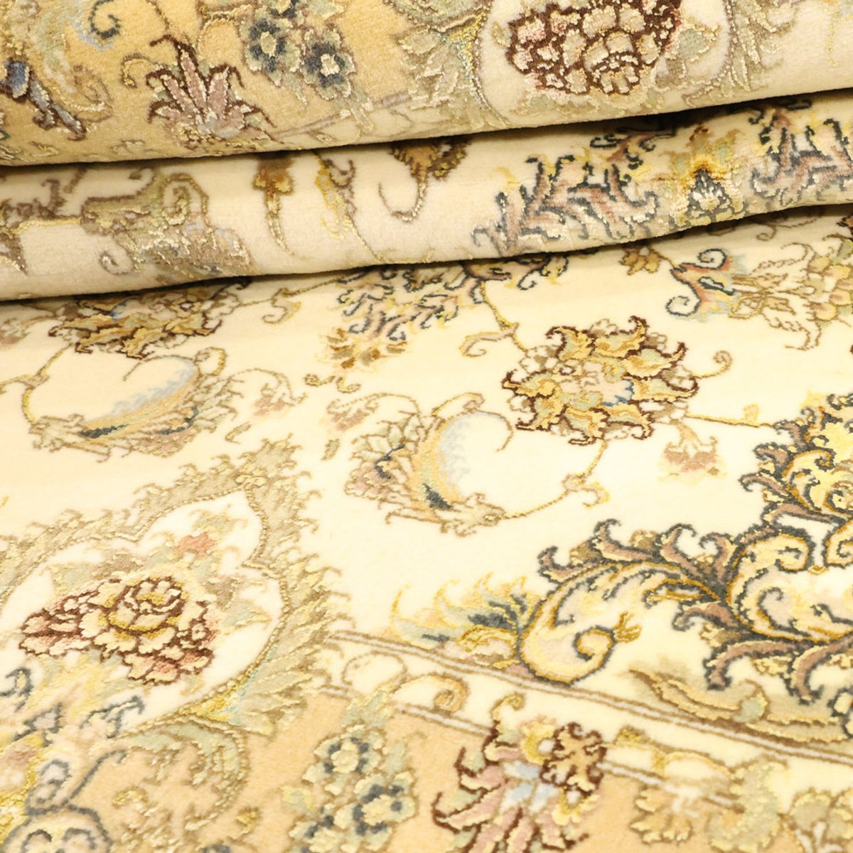 Persisk tæppe - Tabriz - Royal - 160 x 99 cm - beige