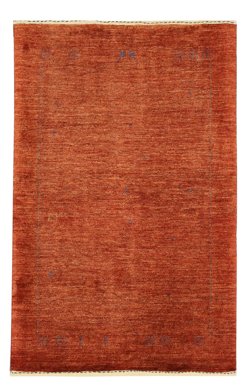 Gabbeh-tæppe - Kashkuli Persisk - 122 x 79 cm - mørkerød