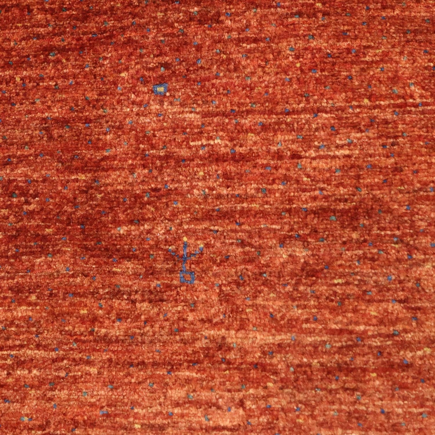 Gabbeh-tæppe - Kashkuli Persisk - 122 x 79 cm - mørkerød