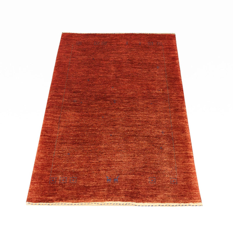 Gabbeh-tæppe - Kashkuli Persisk - 122 x 79 cm - mørkerød