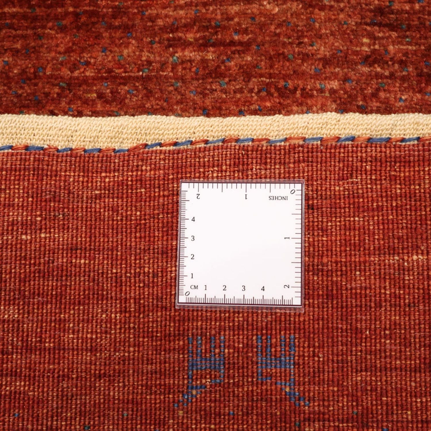 Gabbeh-tæppe - Kashkuli Persisk - 122 x 79 cm - mørkerød