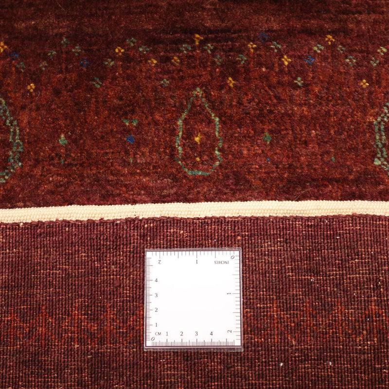 Gabbeh-tæppe - Kashkuli Persisk - 155 x 80 cm - mørkerød