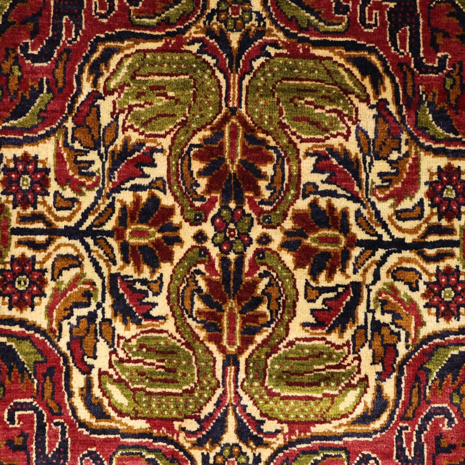 Løber Baluch-tæppe - 223 x 128 cm - mørkerød