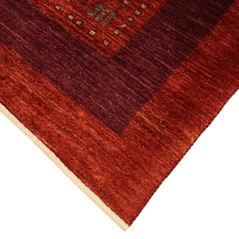 Gabbeh Tæppe - Loribaft Persisk - 128 x 78 cm - flerfarvet