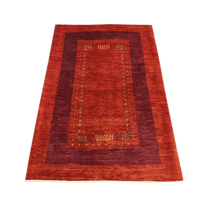 Gabbeh Tæppe - Loribaft Persisk - 128 x 78 cm - flerfarvet